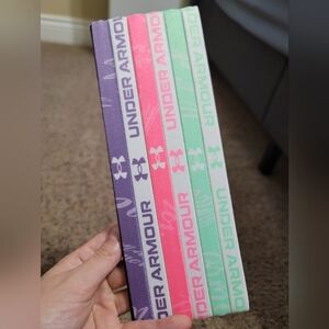 Pack of 6 New Under Armour Headbands